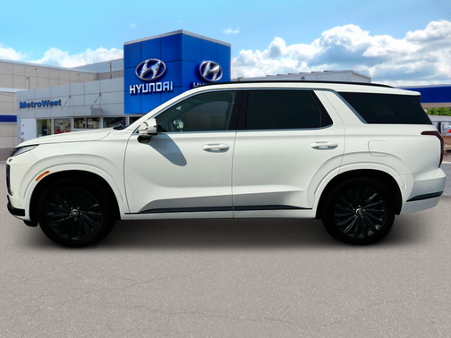 Hyper White 2024 Hyundai PALISADE Calligraphy Night Edition