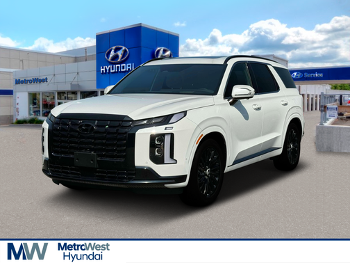 Hyper White 2024 Hyundai PALISADE Calligraphy Night Edition