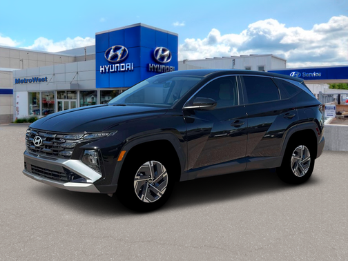 Ash Black 2026 Hyundai TUCSON Hybrid Blue SE
