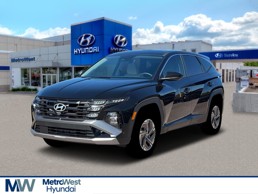 Ash Black 2026 Hyundai TUCSON Hybrid Blue SE