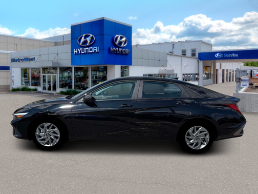 Abyss Black 2026 Hyundai ELANTRA HEV Blue