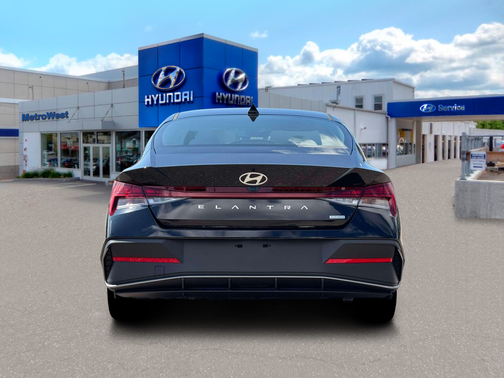 Abyss Black 2026 Hyundai ELANTRA HEV Blue