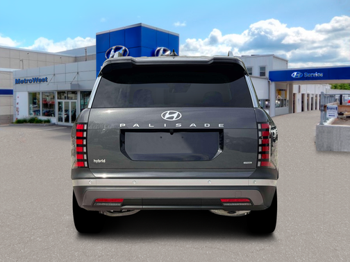 Ecotronic Gray Pearl 2026 Hyundai Palisade Hybrid SEL 8P