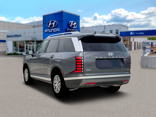 Ecotronic Gray Pearl 2026 Hyundai Palisade Hybrid SEL 8P