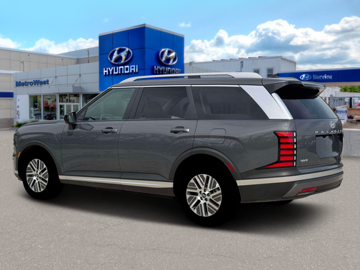 Ecotronic Gray Pearl 2026 Hyundai Palisade Hybrid SEL 8P