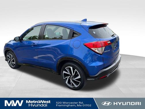 Aegean Blue Metallic 2020 Honda HR-V AWD Sport