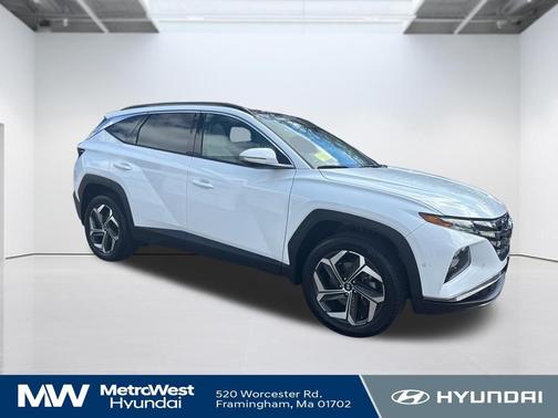 White Pearl 2024 Hyundai TUCSON Limited