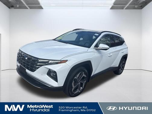 White Pearl 2024 Hyundai TUCSON Limited