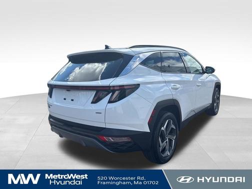 White Pearl 2024 Hyundai TUCSON Limited