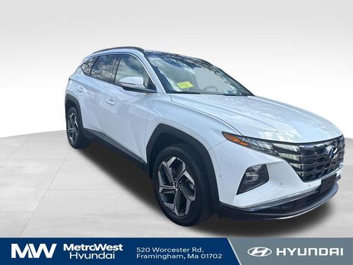 White Pearl 2024 Hyundai TUCSON Limited