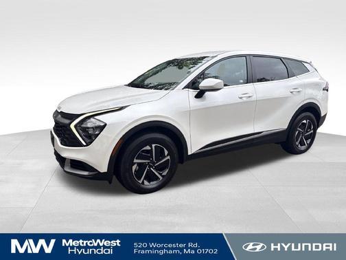 Snow White Pearl 2023 Kia Sportage Hybrid LX