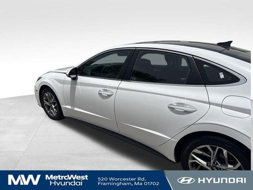 Serenity White 2023 Hyundai SONATA SEL