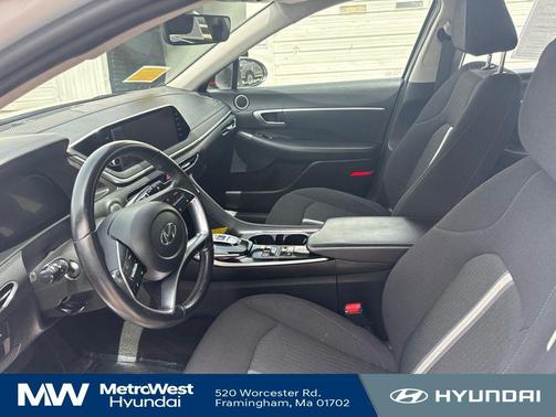 Serenity White 2023 Hyundai SONATA SEL