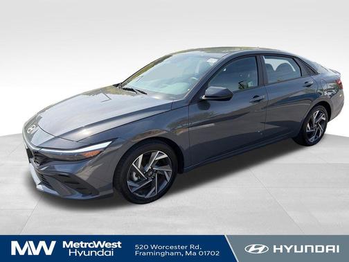 Ecotronic Gray 2025 Hyundai ELANTRA Sport