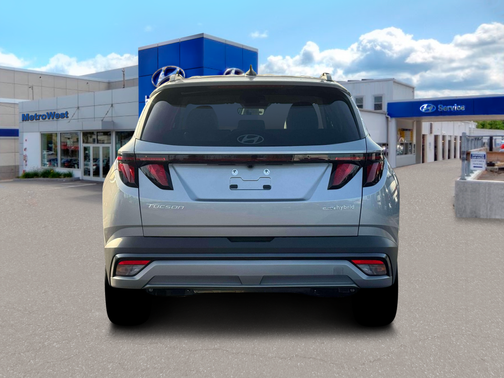 Shimmering Silver 2026 Hyundai TUCSON Hybrid SEL