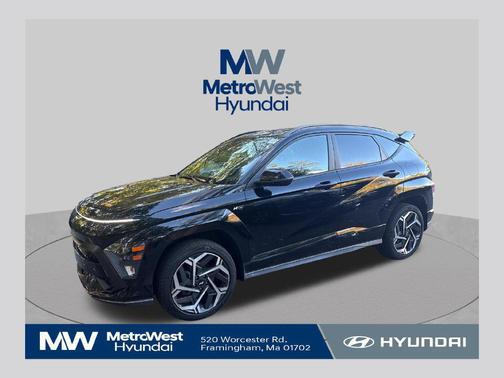 Abyss Black Pearl 2024 Hyundai KONA N Line