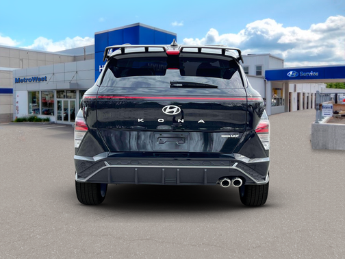 Abyss Black Pearl 2024 Hyundai KONA N Line
