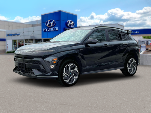 Abyss Black Pearl 2024 Hyundai KONA N Line