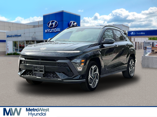 Abyss Black Pearl 2024 Hyundai KONA N Line