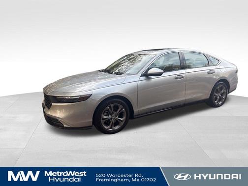 Solar Silver Metallic 2024 Honda Accord EX