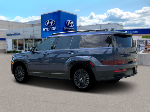 Atlantis Blue 2026 Hyundai SANTA FE HEV Calligraphy
