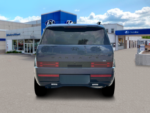 Atlantis Blue 2026 Hyundai SANTA FE HEV Calligraphy