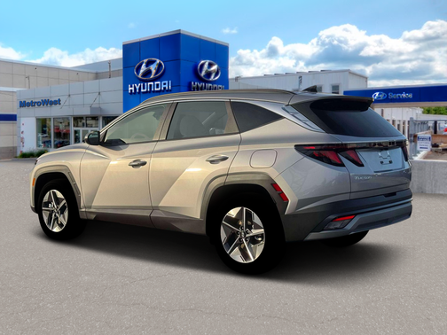Shimmering Silver 2026 Hyundai TUCSON Hybrid SEL