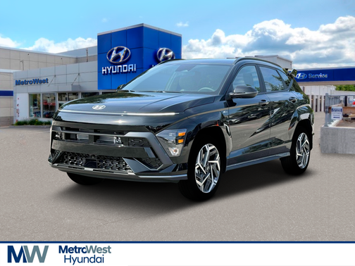 Abyss Black Pearl 2025 Hyundai KONA N Line S