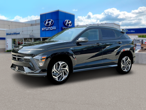 Abyss Black Pearl 2025 Hyundai KONA N Line S