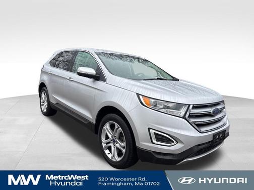 Ingot Silver Metallic 2018 Ford Edge Titanium