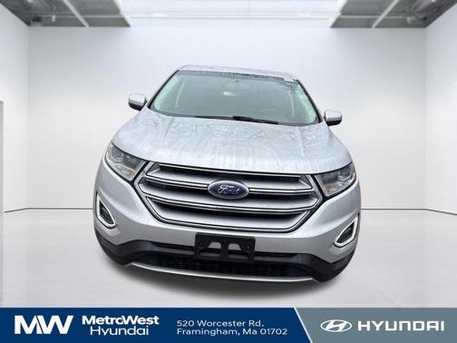 Ingot Silver Metallic 2018 Ford Edge Titanium
