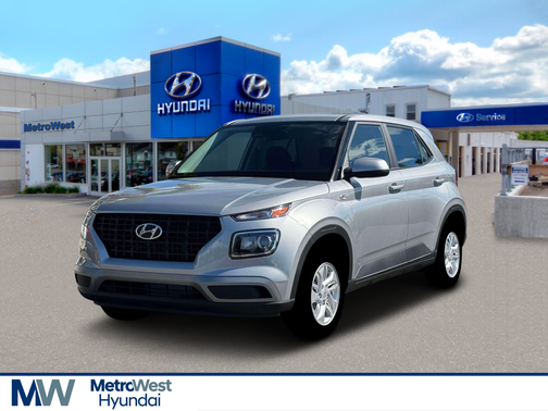 Shimmering Silver 2026 Hyundai VENUE SE