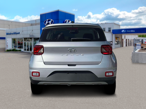 Shimmering Silver 2026 Hyundai VENUE SE