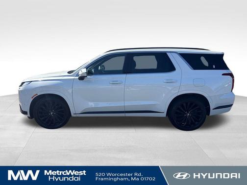 Hyper White 2025 Hyundai PALISADE Calligraphy Night Edition