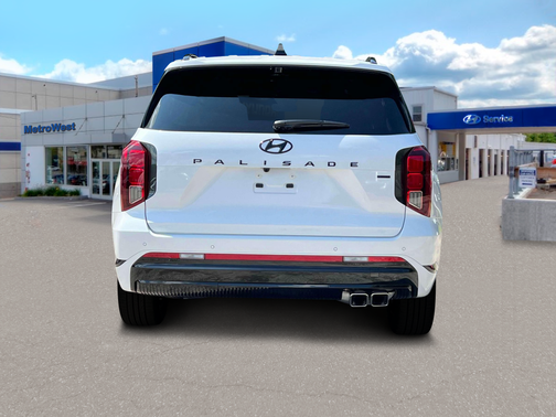 Hyper White 2025 Hyundai PALISADE Calligraphy Night Edition