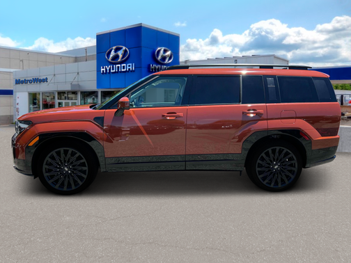 Terracotta Orange 2025 Hyundai SANTA FE Calligraphy