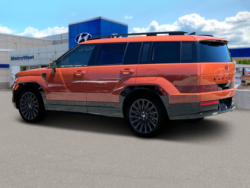 Terracotta Orange 2025 Hyundai SANTA FE Calligraphy