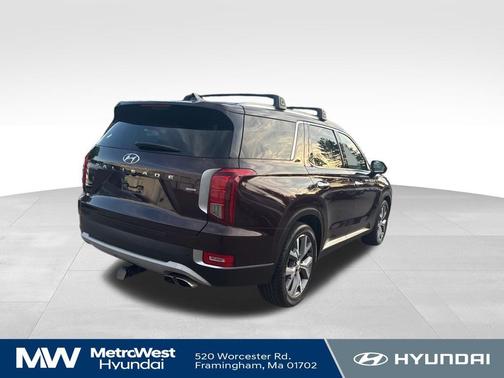 Sierra Burgundy 2020 Hyundai PALISADE SEL