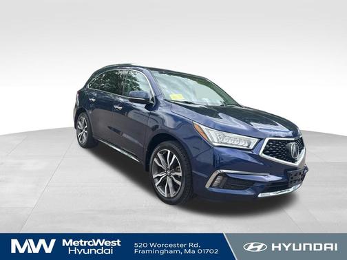 Apex Blue Pearl 2020 Acura MDX 3.5L