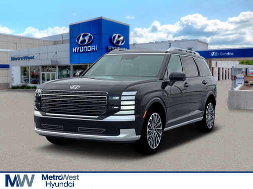 Abyss Black Pearl 2026 Hyundai Palisade Hybrid Calligraphy