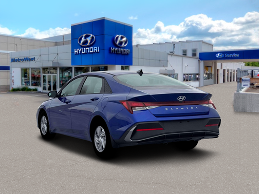 Intense Blue 2026 Hyundai ELANTRA SE