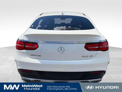 White 2017 Mercedes-Benz AMG GLE 43 Coupe 4MATIC