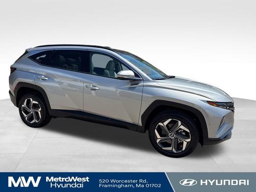 Shimmering Silver 2024 Hyundai TUCSON Limited