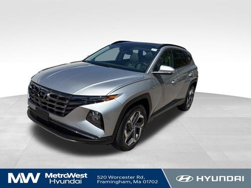 Shimmering Silver 2024 Hyundai TUCSON Limited
