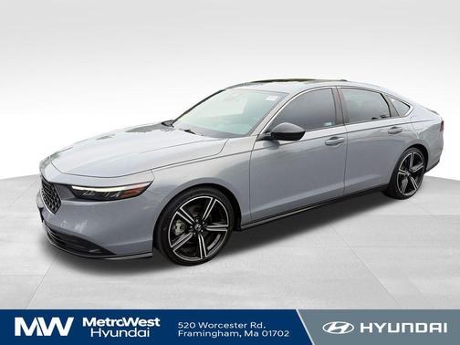 Urban Gray Pearl 2024 Honda Accord Hybrid Sport