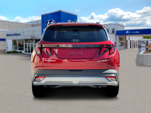 Ultimate Red 2026 Hyundai TUCSON Hybrid SEL