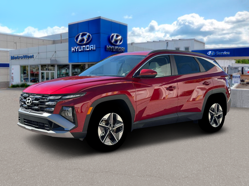 Ultimate Red 2026 Hyundai TUCSON Hybrid SEL