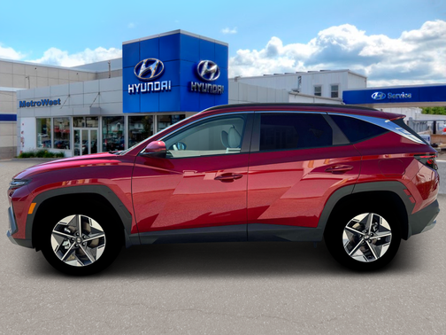 Ultimate Red 2026 Hyundai TUCSON Hybrid SEL