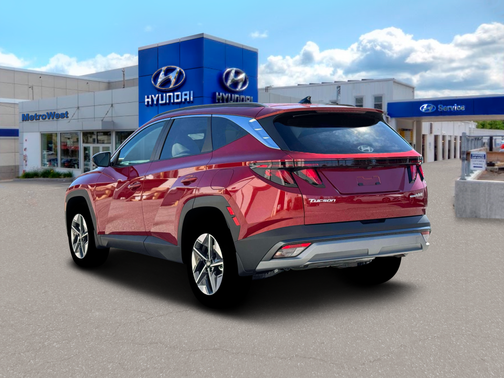 Ultimate Red 2026 Hyundai TUCSON Hybrid SEL
