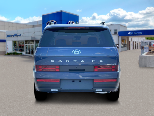 Atlantis Blue 2026 Hyundai SANTA FE HEV SEL AWD